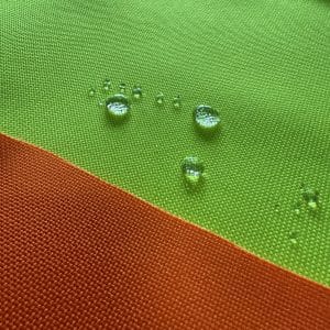 Polyester 2300D Oxford Three Layer Fabric High Visibility Orange Yellow 8