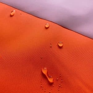 Polyester 300D Oxford High Visibility Orange Fabric 2